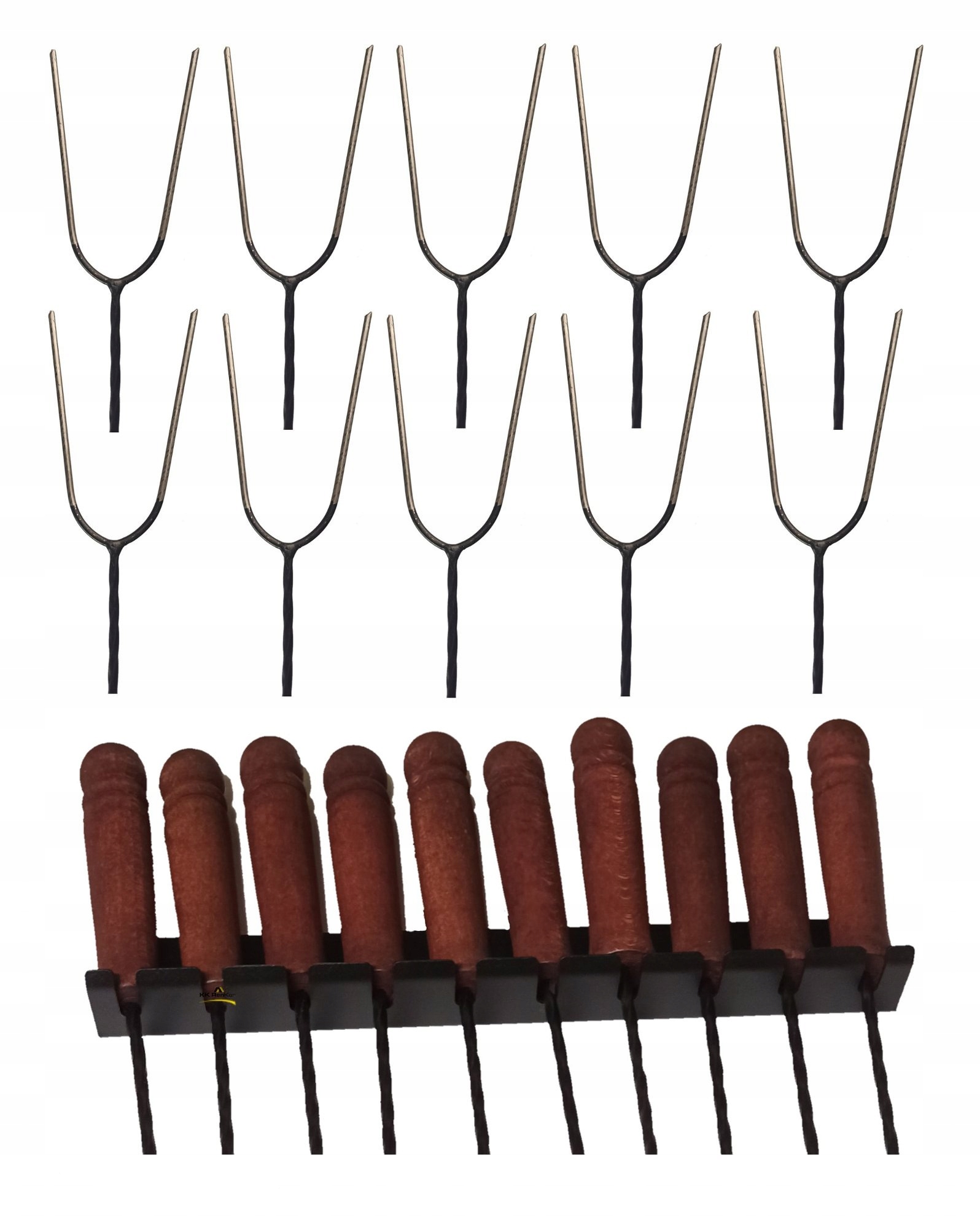 

Kije ognisko Grill 120 cm 10 szt Nierdz. Wieszak