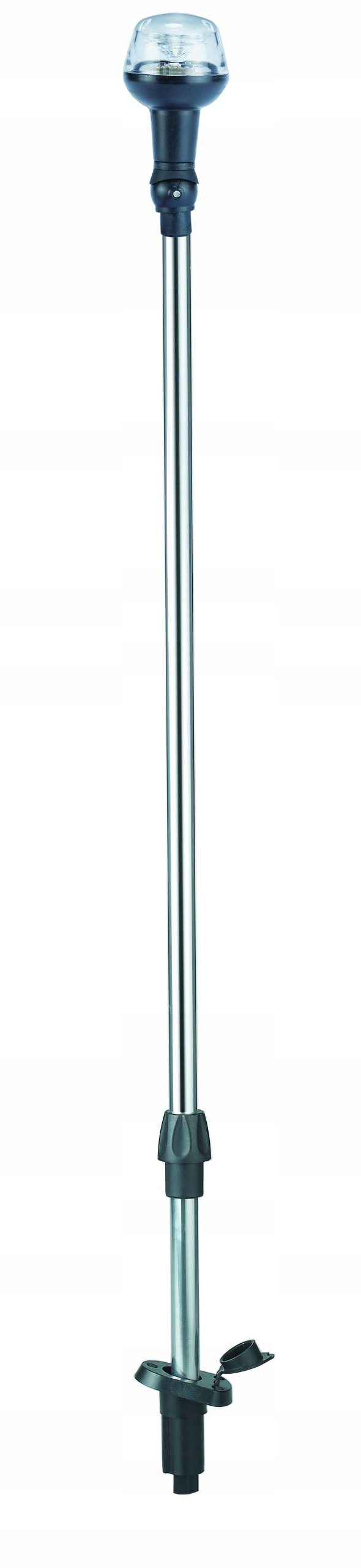 Lampa Nawigacyjna Led Top Biała Na Maszcie 61CM Plug-in Wyciągana Topowa