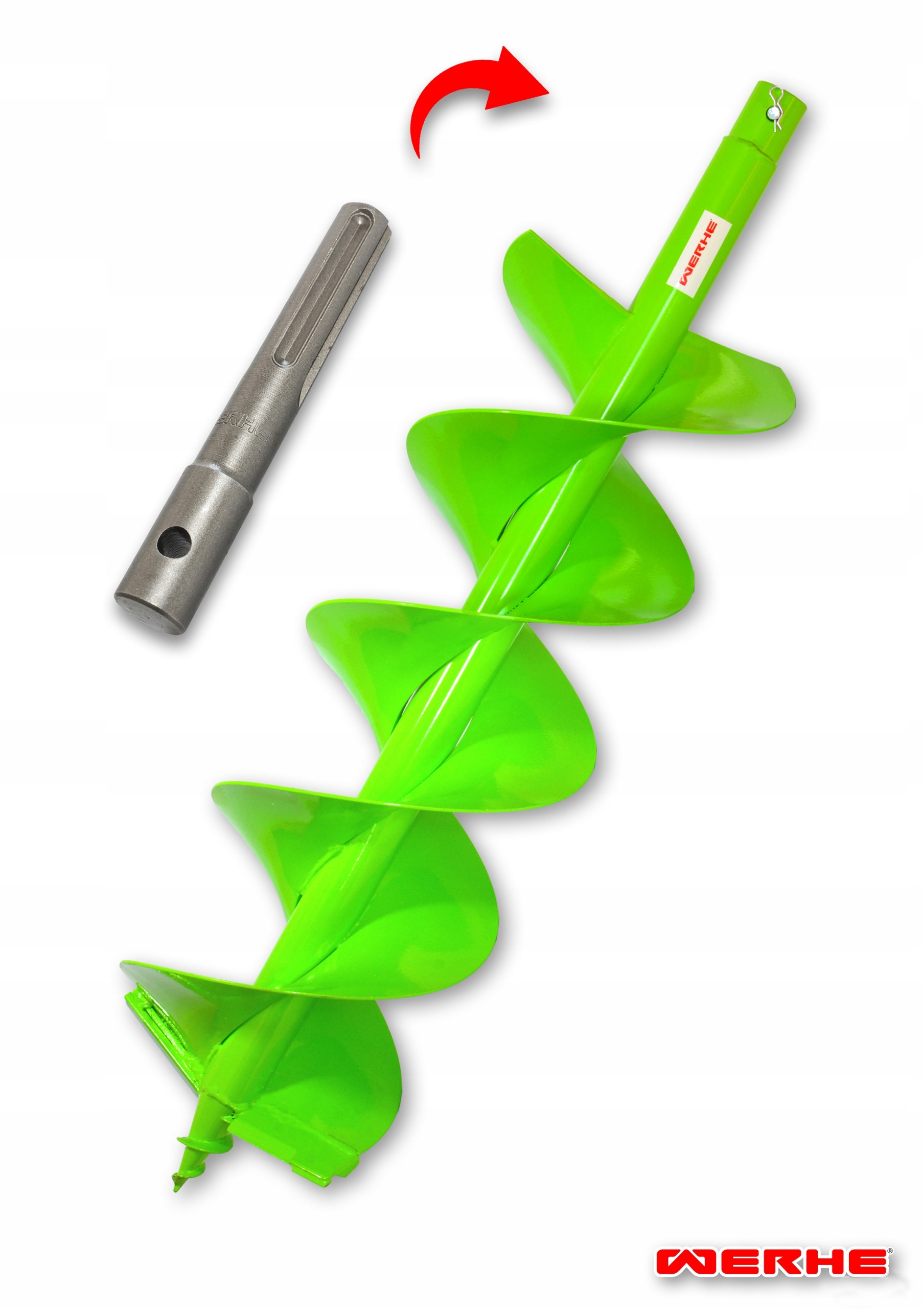 

Wiertło Gleba 200 mm z adapterem Sds max Werhe