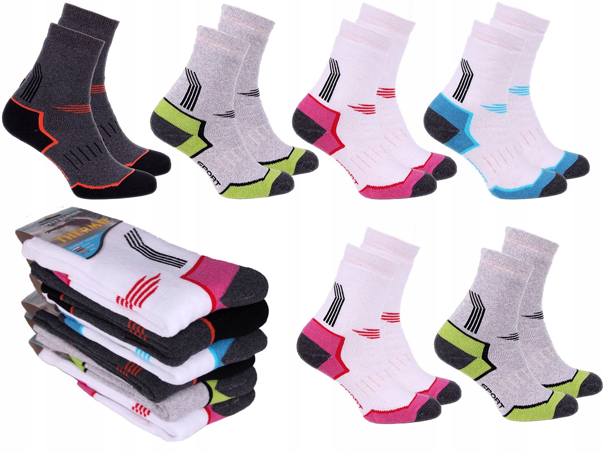 

Skarpety Termo Ciepłe Trekingowe Góry Narty 35-38