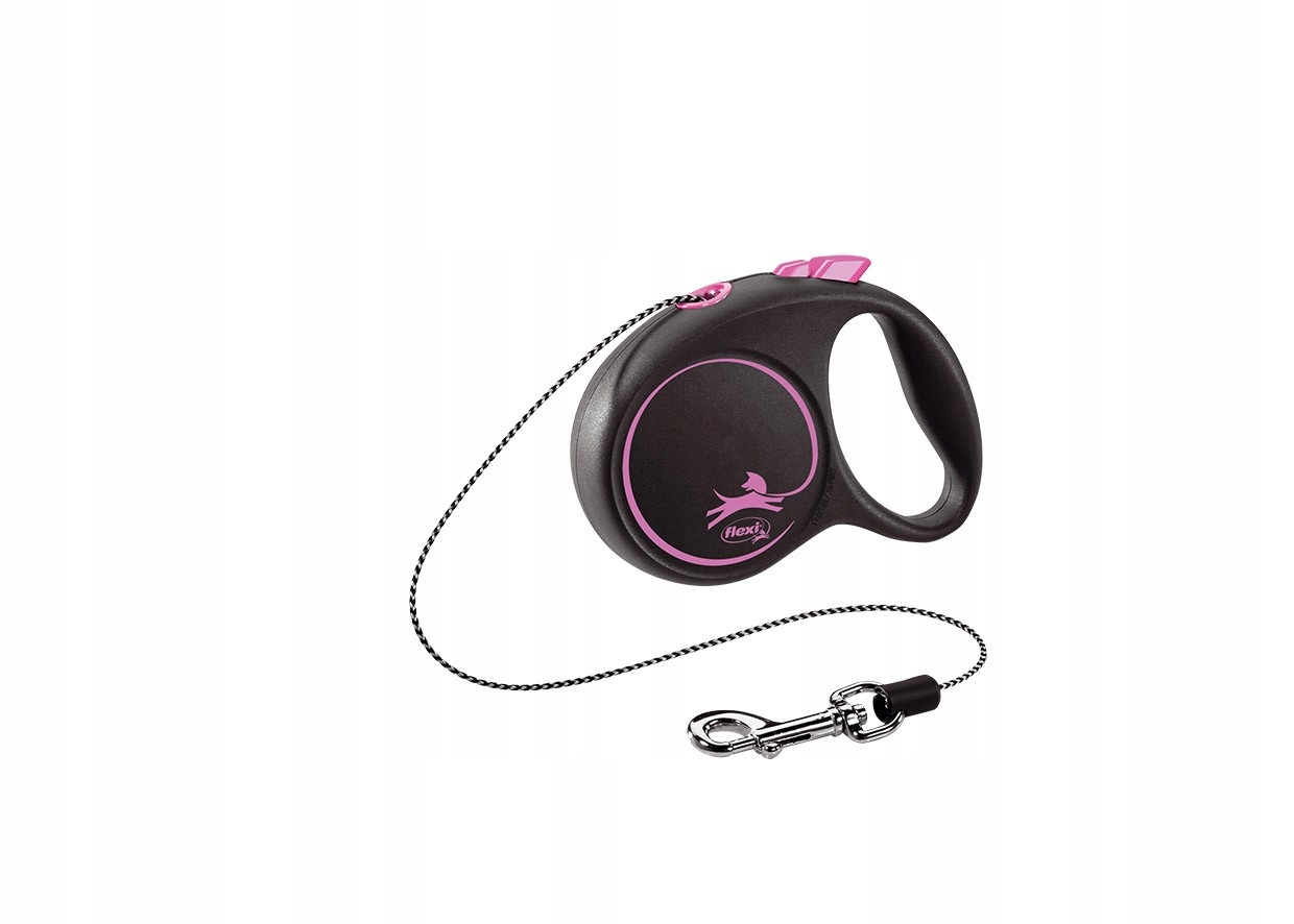 

Flexi Black Design smycz Xs 3m linka różowy