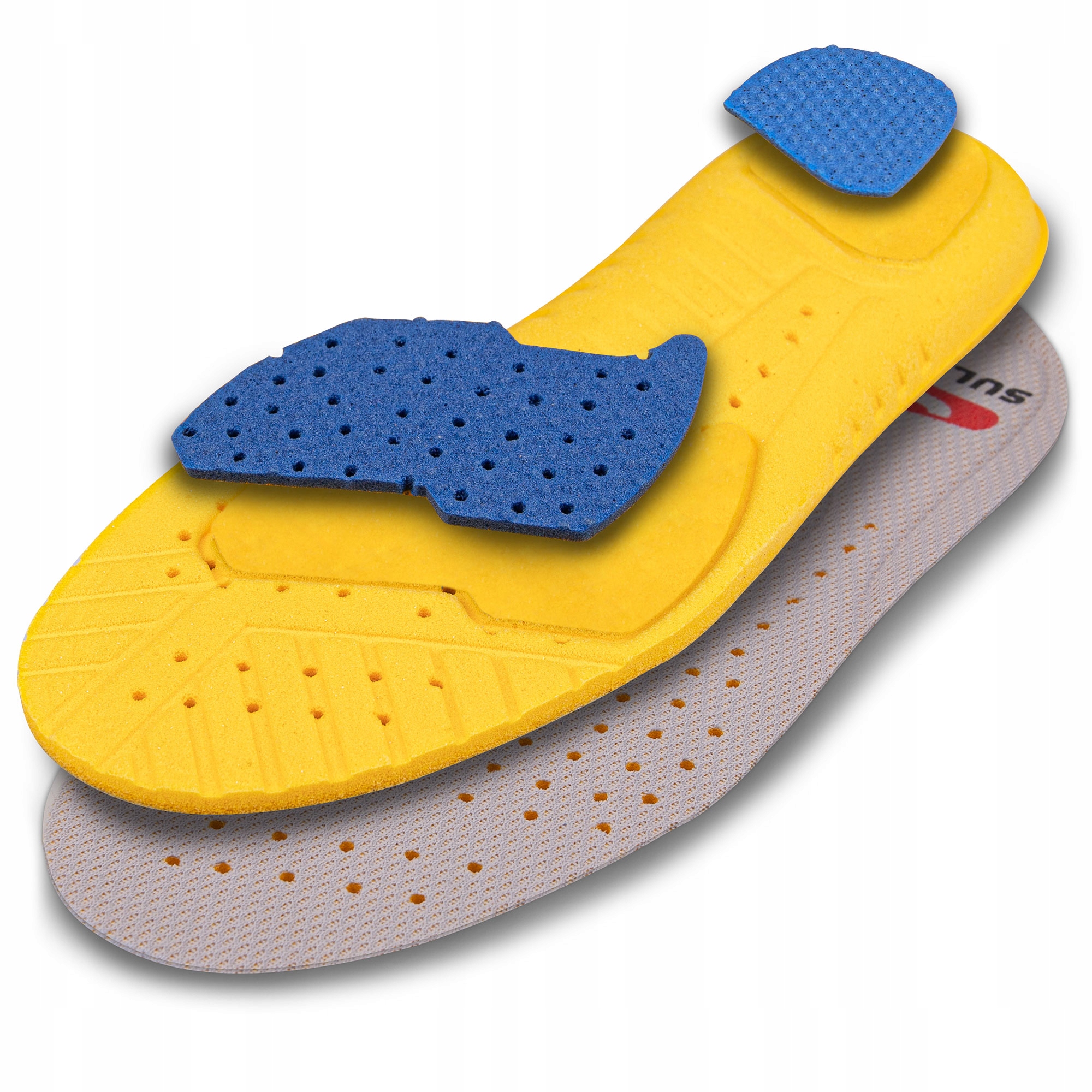 Przeciwpotne wkładki do butów lekkie piankowe komfort SULPO 43 Model A063