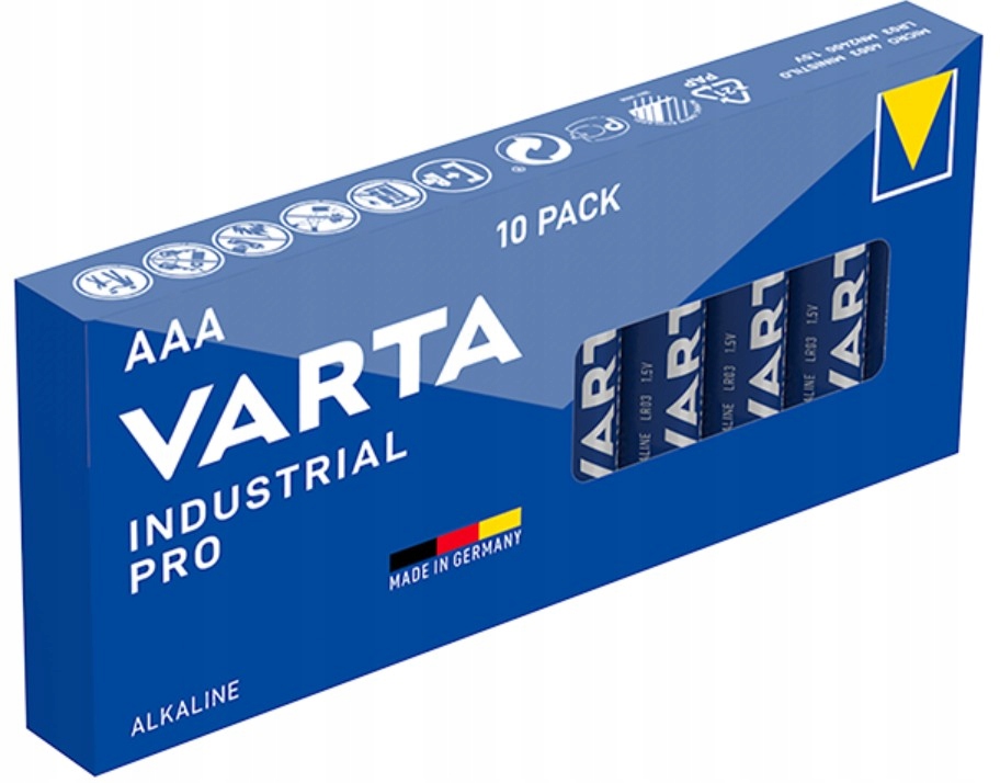 Щелочная батарея VARTA AAA (R3) 10 шт.