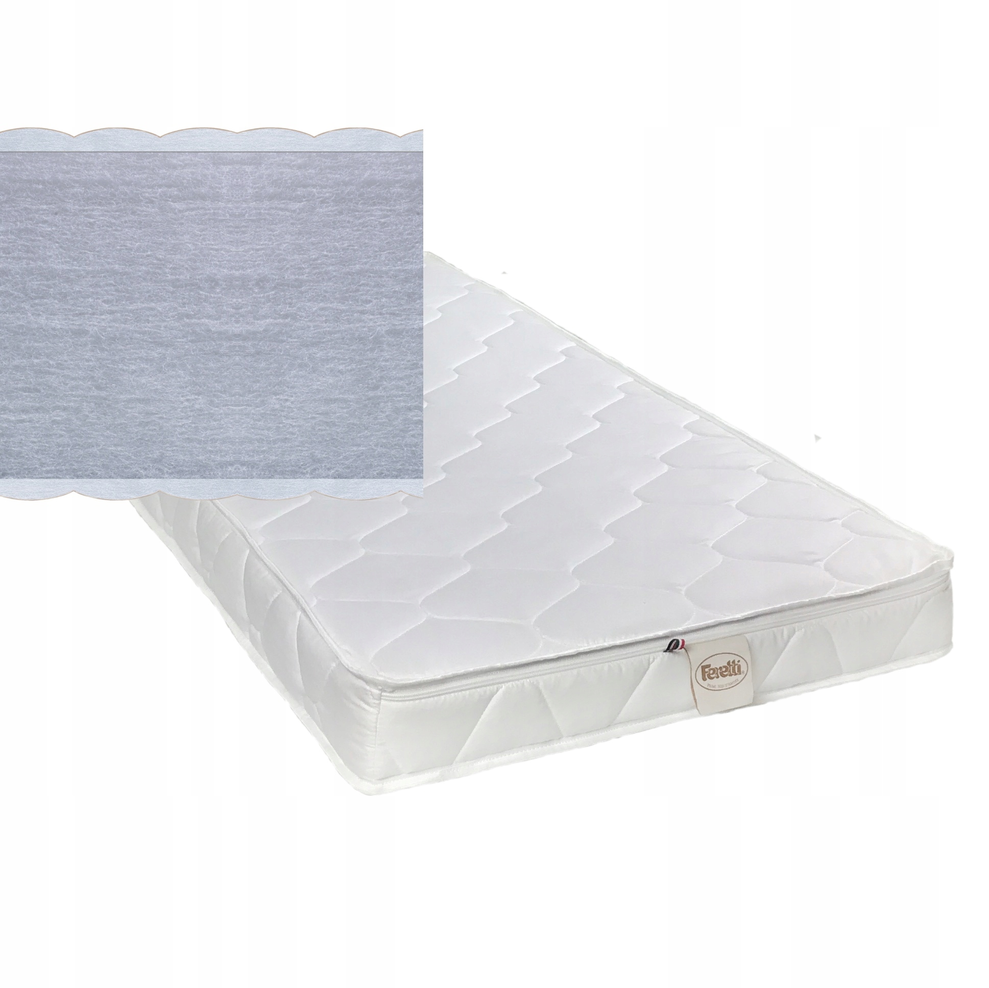 

Materac do łóżeczka 120x60 Orto Struktura