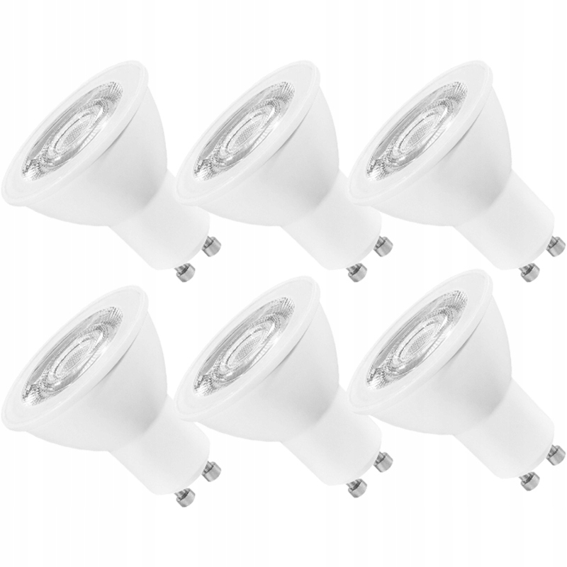 

6x Żarówka Led Halogen 6,9W 80W GU10 6500K Osram