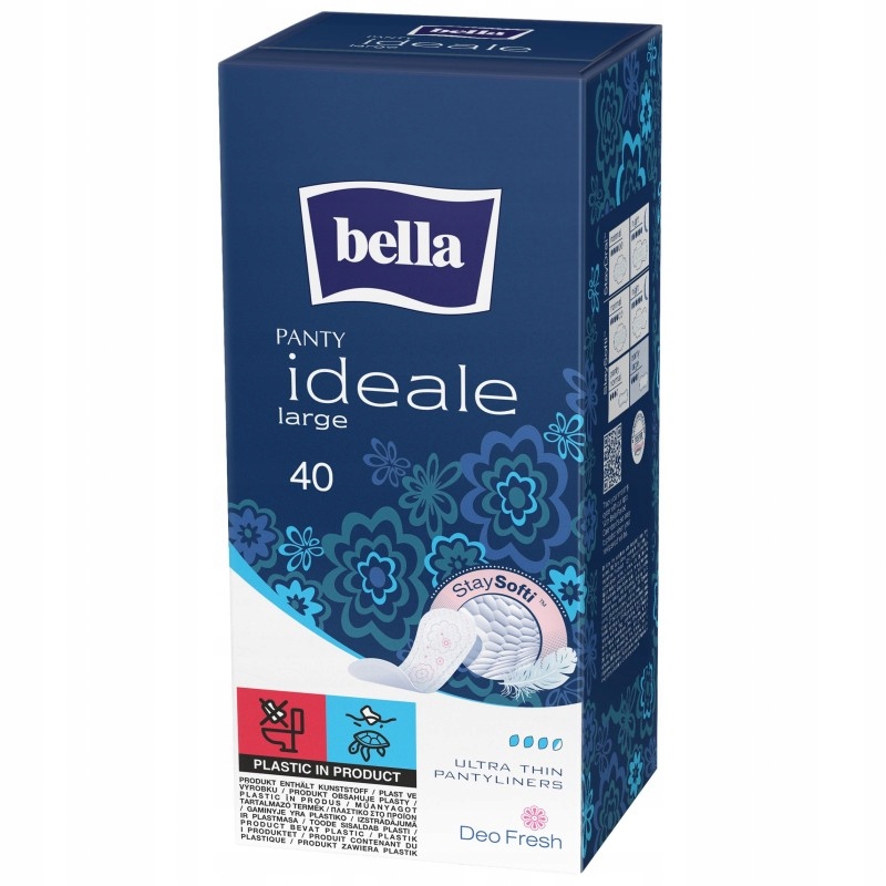 

Wkładki Bella Panty Ideale Large StaySofti 40szt.