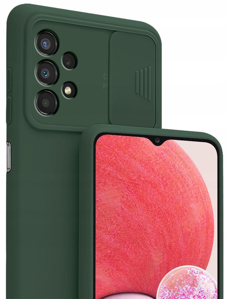 

Etui Silicone CamShield Szkło do Samsung A13 4G