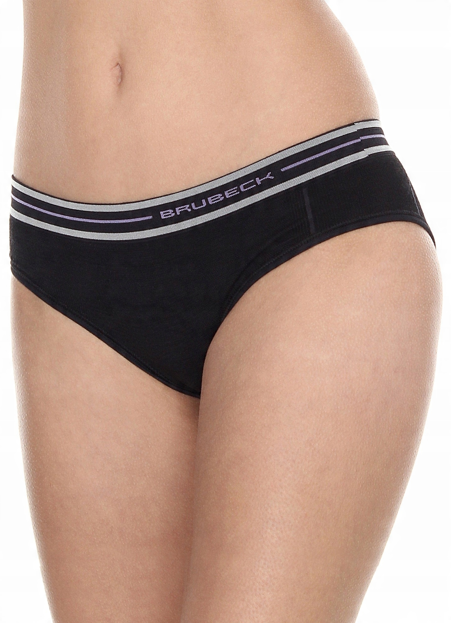 

Figi damskie Wełna Wool Brubeck HI10190 Czarne L