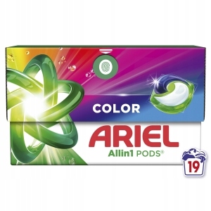 Kapsle na praní (19) Kartonová krabička All In 1 Pods Barva Ariel
