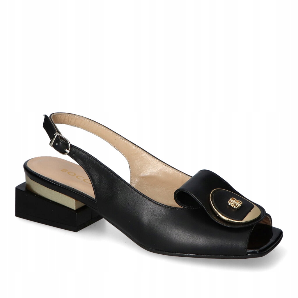 Sandály Boccato 335.606/01-40 Černé lico 37