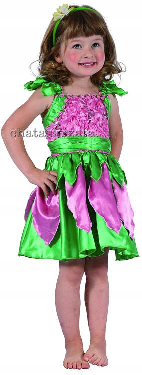 STRÓJ KARNAWAŁOWY KWIATOWA WRÓŻKA XS