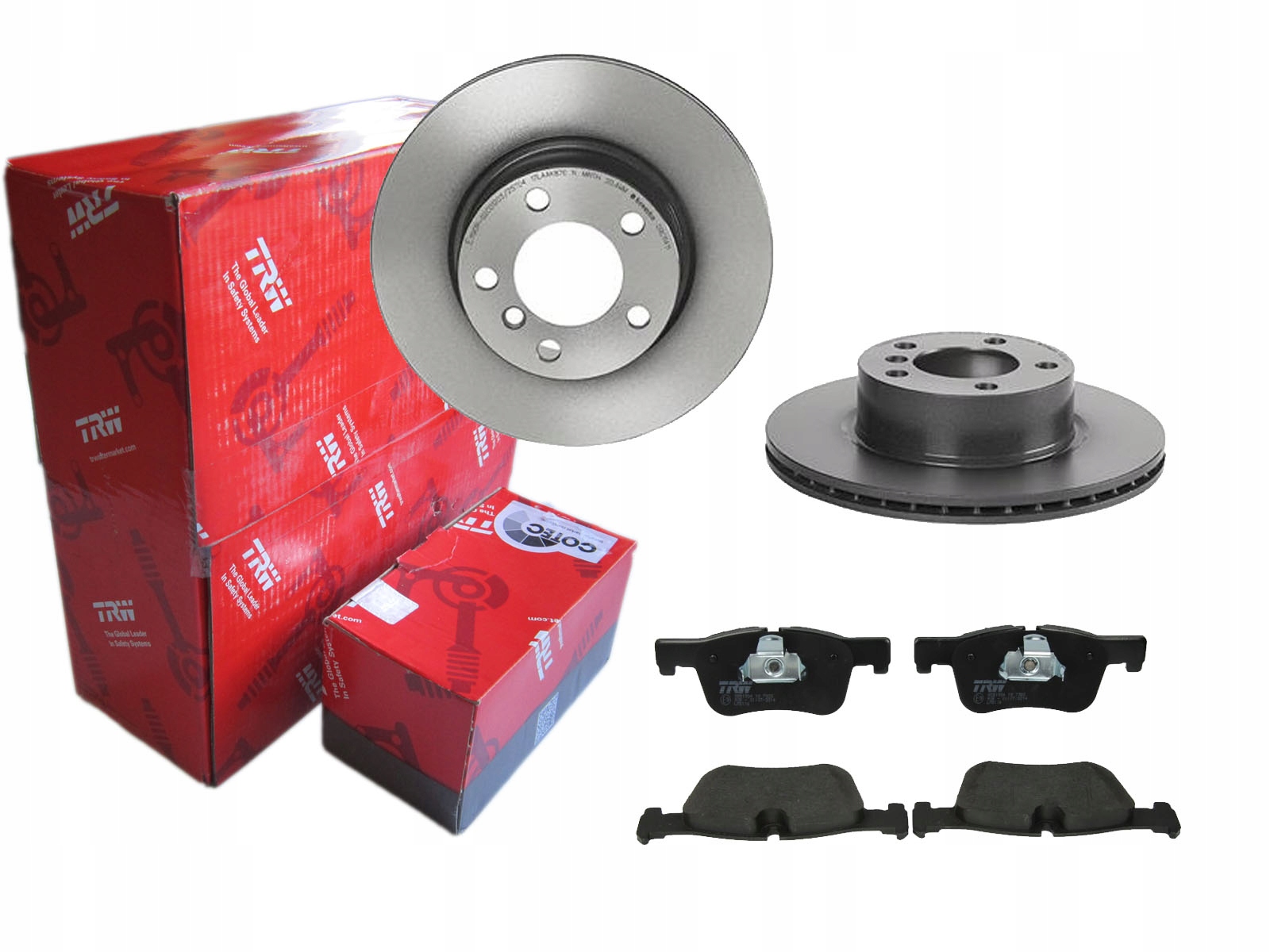 Диски колодки TRW ПД BMW 3 F30 F31 300мм