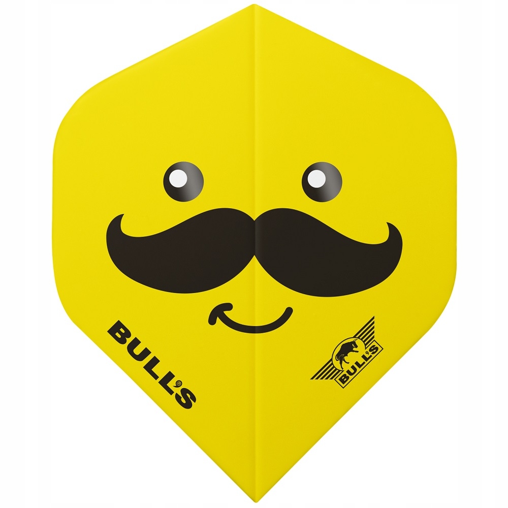 

Piórka Do Darta Bulls Smiley Buźka Wąsy