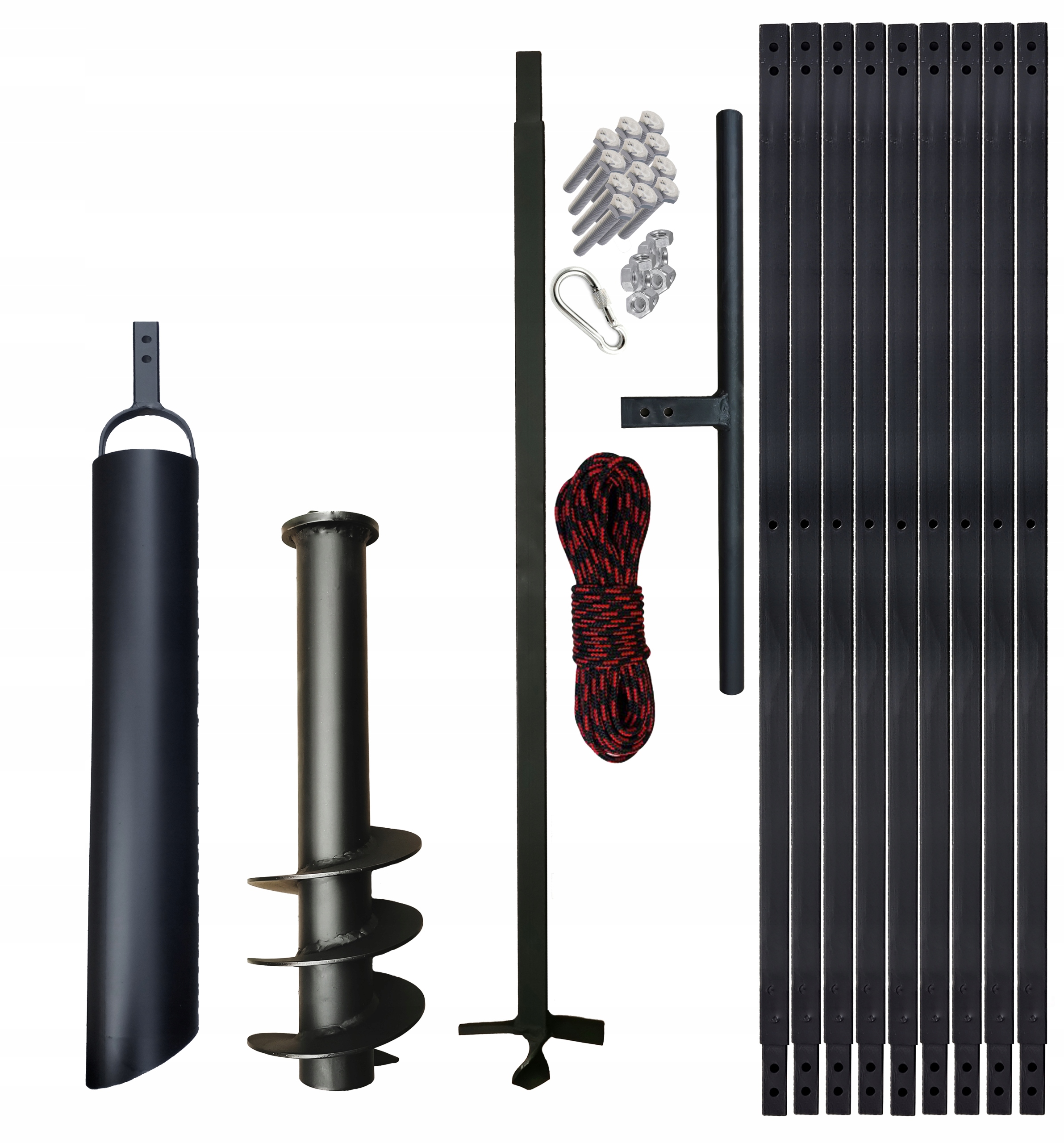 

Wiertnica ręczna do studni 145mm 10m szlamówka 110