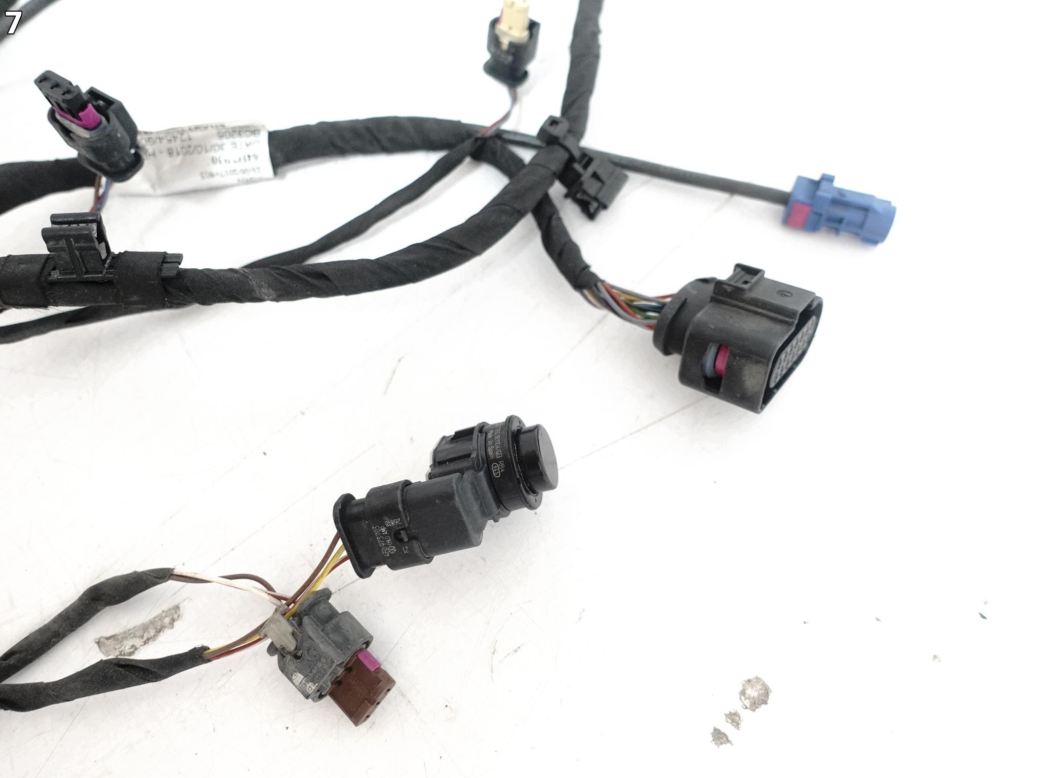 VW TIGUAN II 2 5NA 16- bundle wiring W bumper front + sensor (6xPDC)