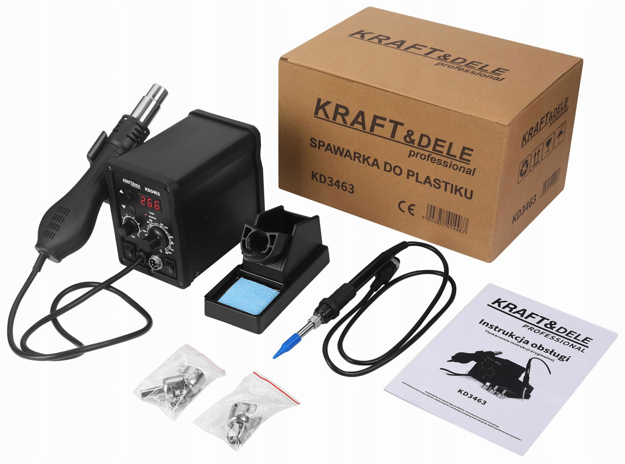 Svářečka Plastů, Pevná Pájecí Stanice Příslušenství Kraft&dele