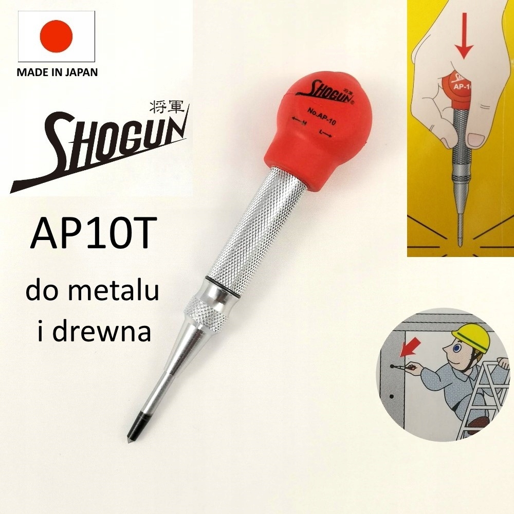 

Punktak automatyczny do metalu i drewna AP10T