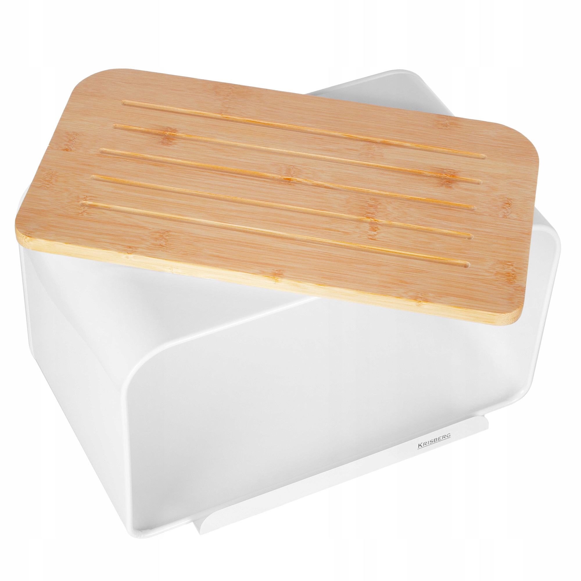 CHLEBAK POJEMNIK NA PIECZYWO CHLEB DREWNIANY METAL Marka Krisberg