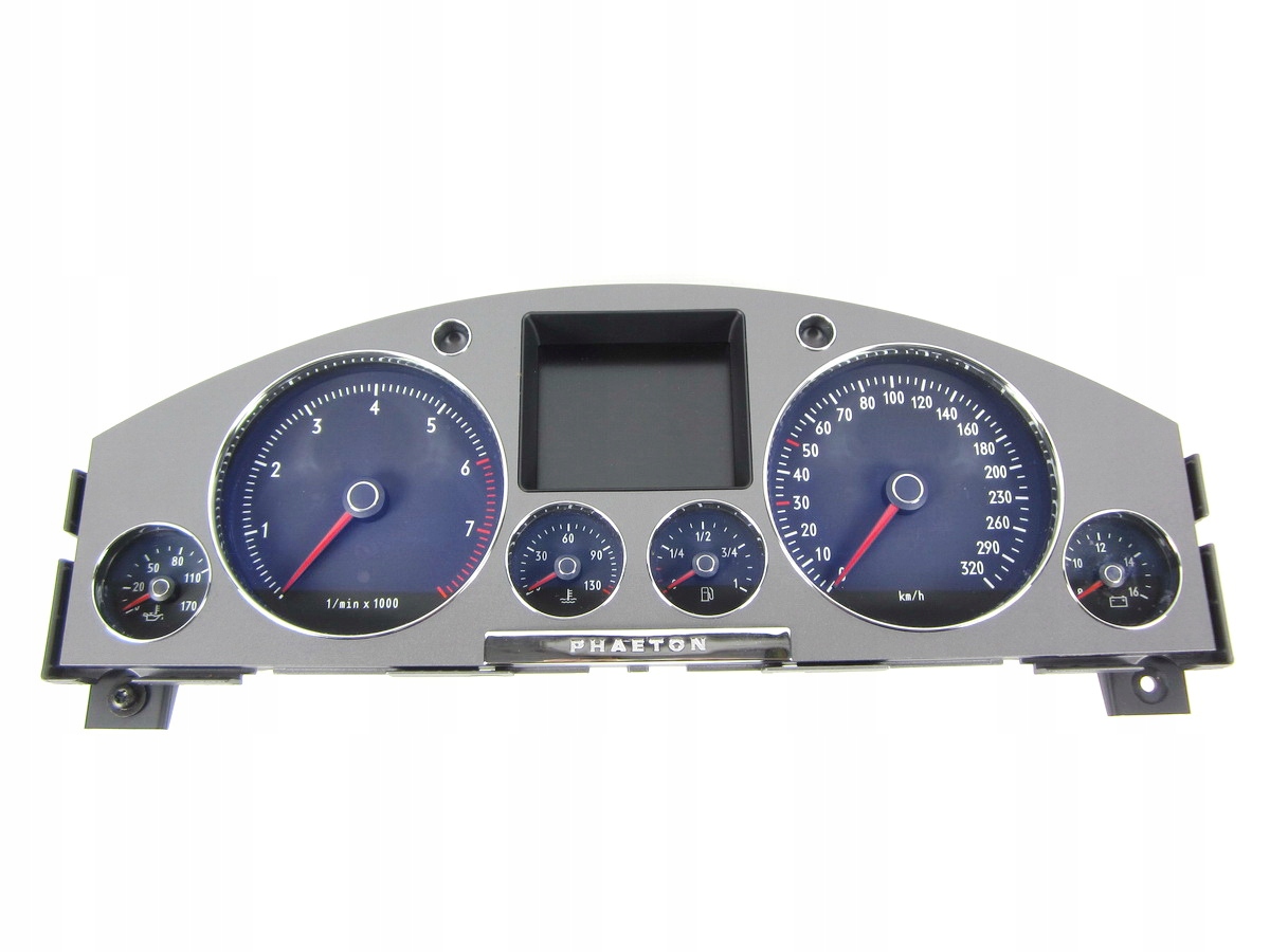 dials VW Phaeton 6.0 W12