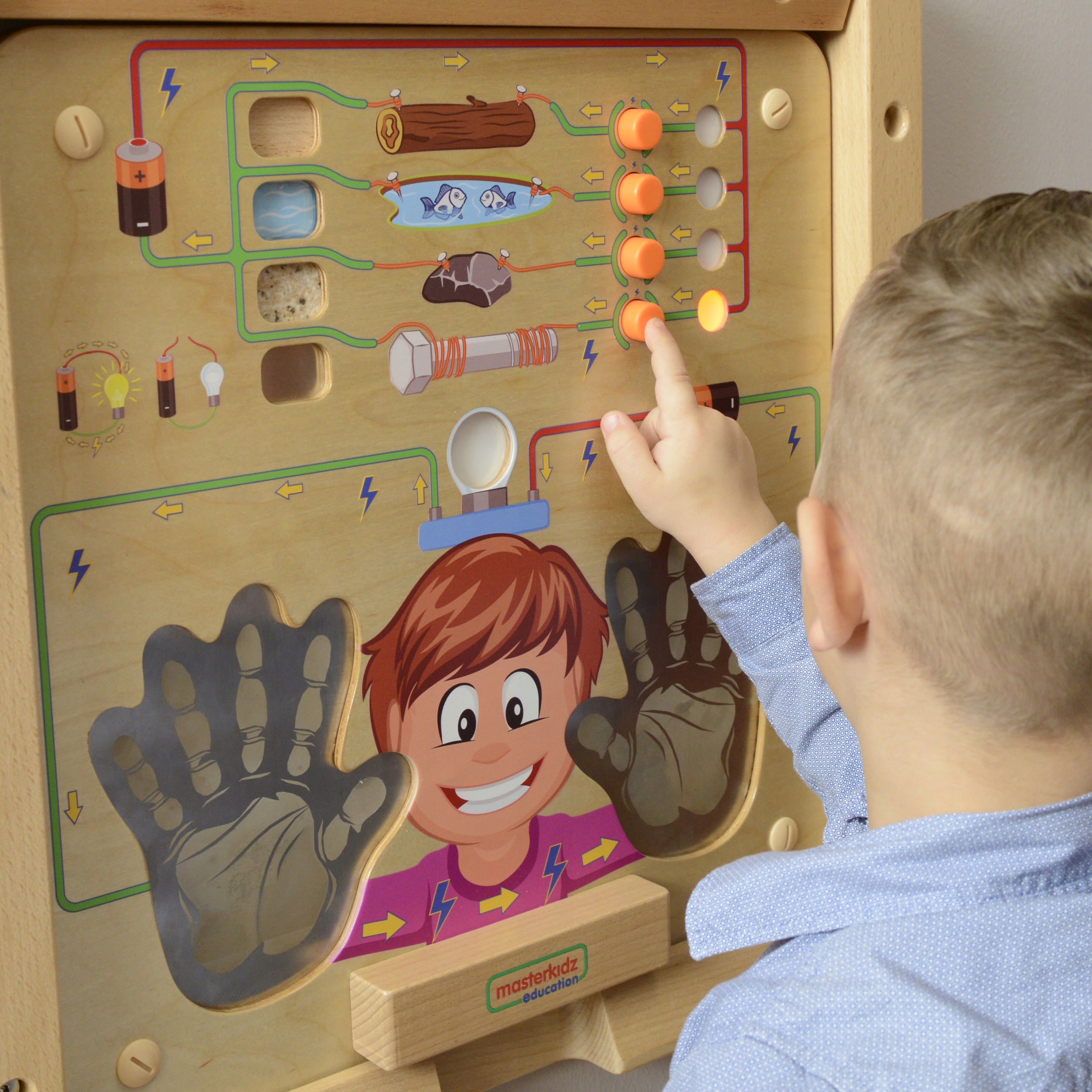 MASTERKIDZ Tablica Edukacyjna Eksperyment Przewodn Marka Masterkidz