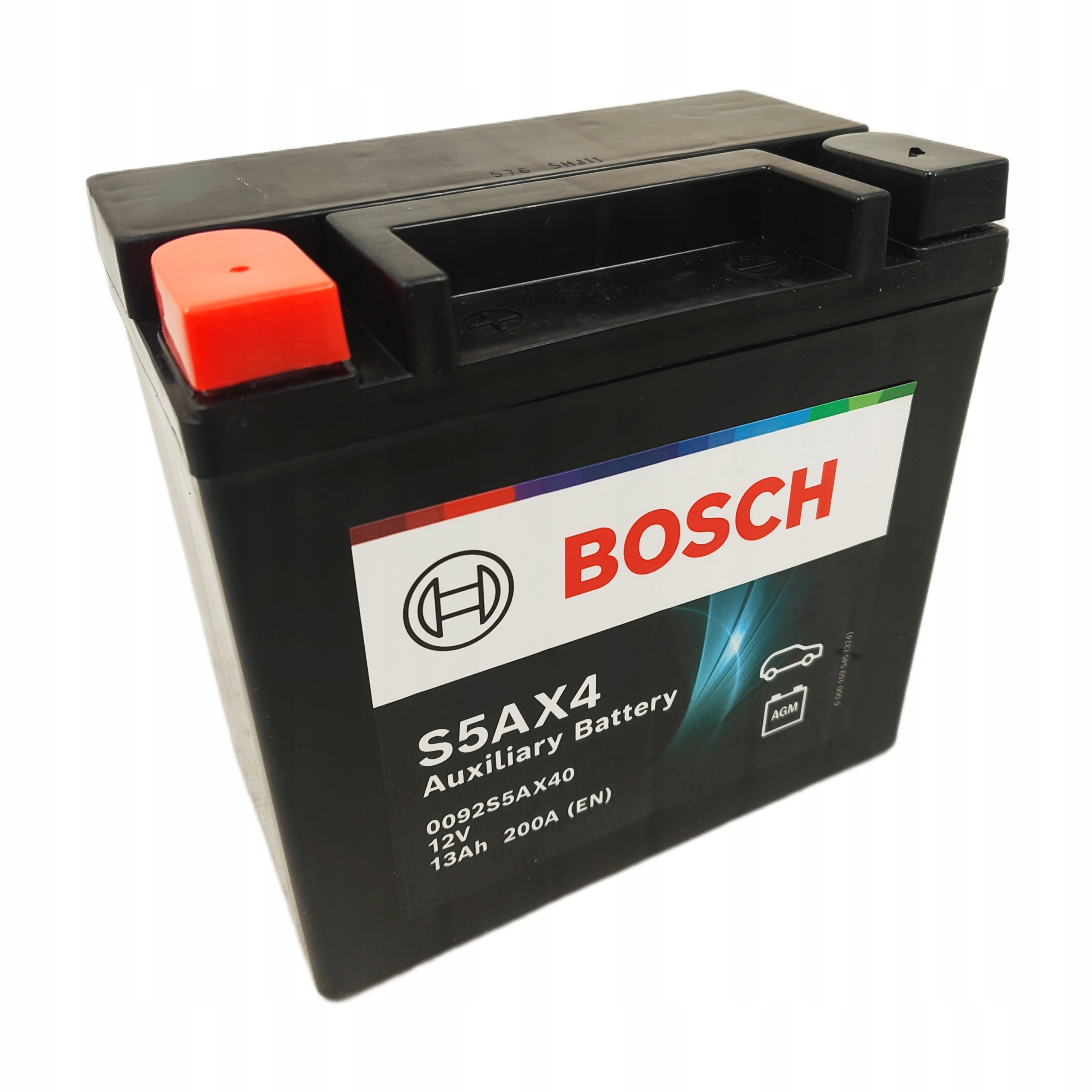 Batéria auxiliary Bosch S5AX4 0092S5AX40 12V 13Ah 200A Agm L+