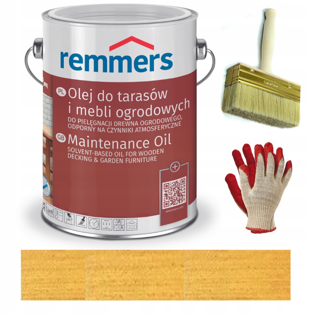 Remmers olej do tarasów, drewna 5L Dąb Jasny