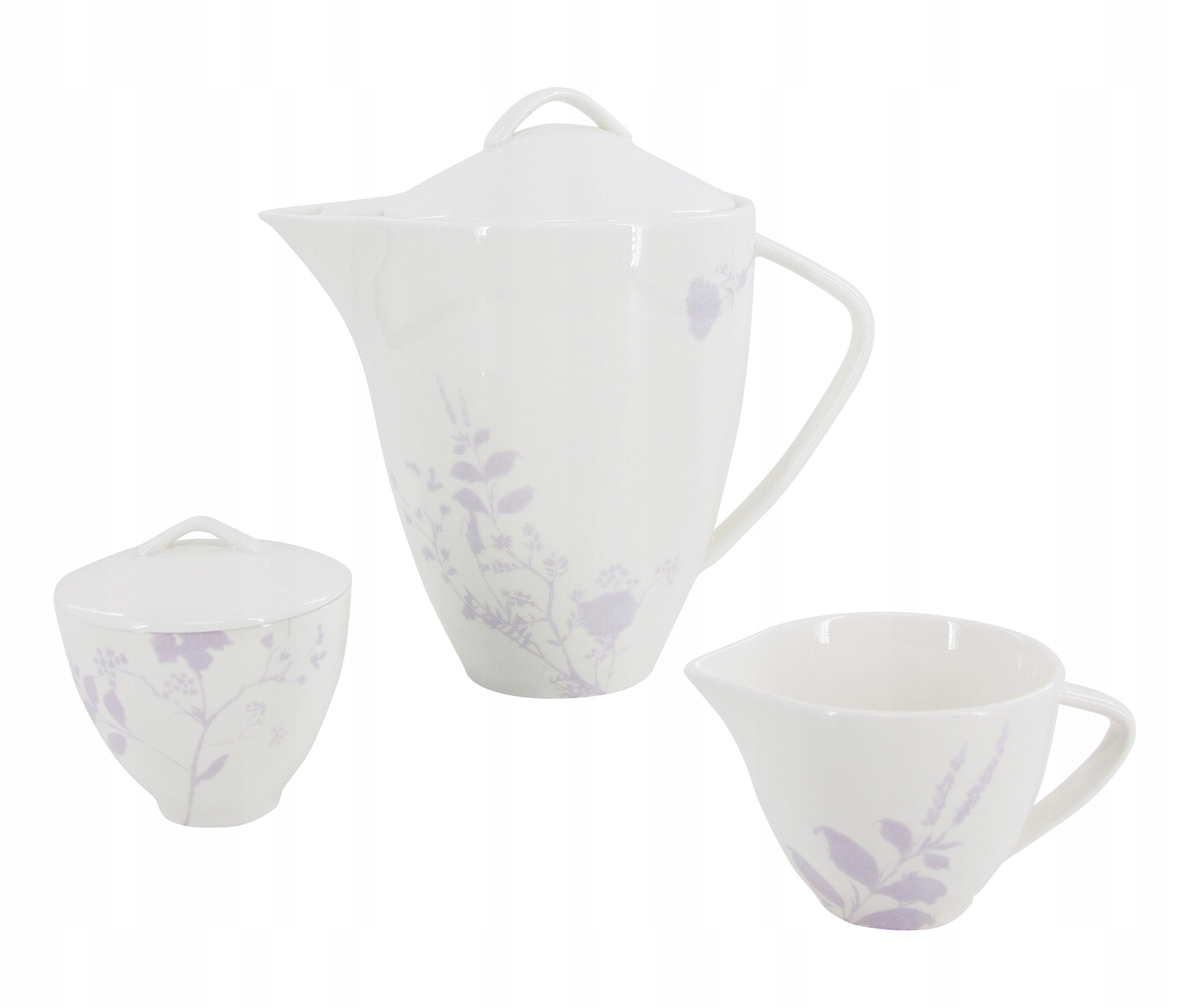 5dielna súprava Silky (Kanvica 1600ml, mliečenka 150ml, cukornička 150ml)