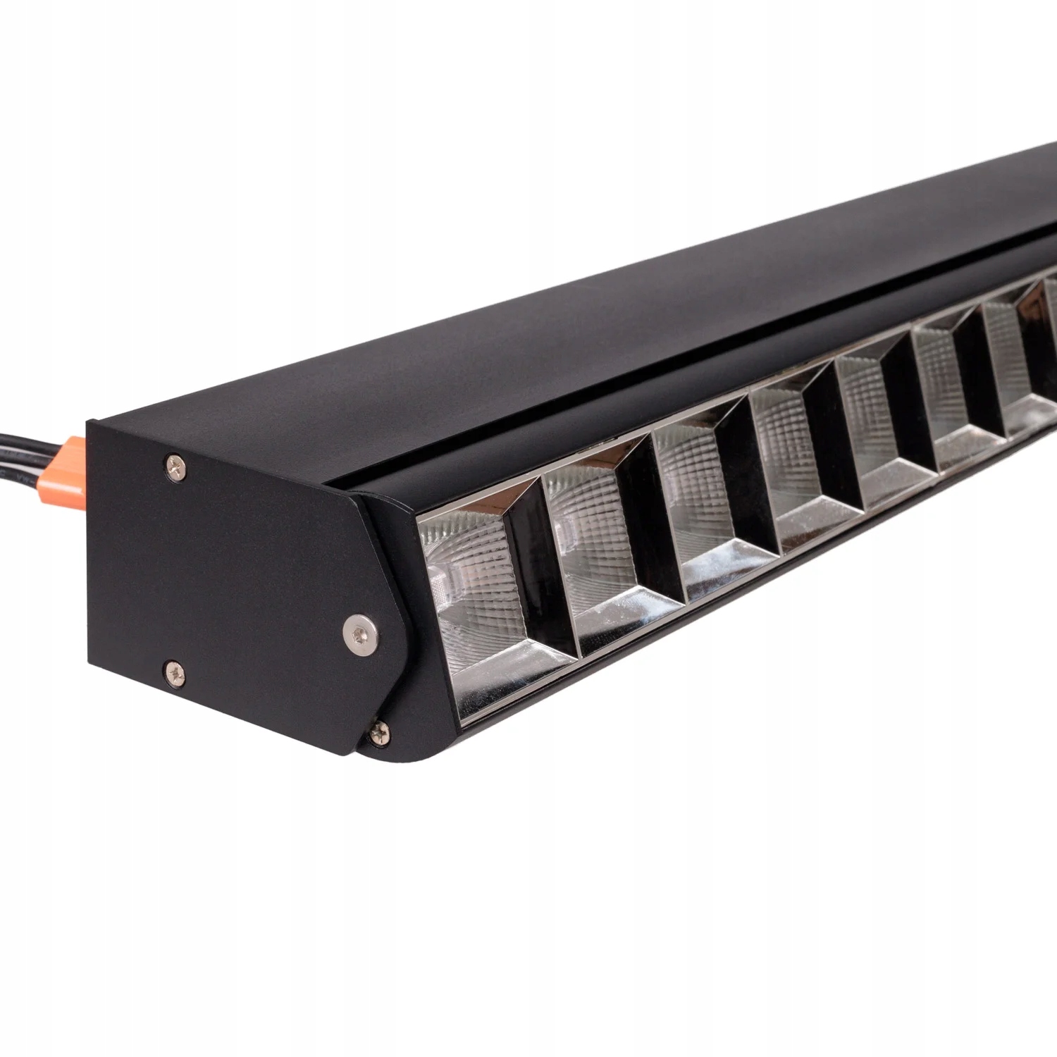 Maxlight Stropná Led lampa 30W Flex čierna, 115x8 cm, 2710 lm