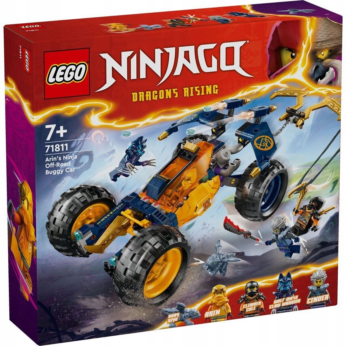 Lego Ninjago Terénní Vozítko Ninja Arina 71811