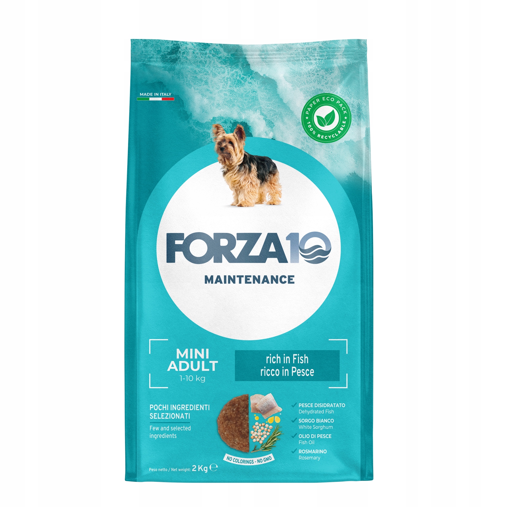 Forza10 Mini Maintenance bohatá na ryby pro psa Monoproteinová 2 kg