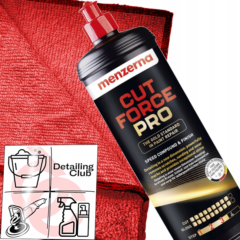 Menzerna Cut Force Pro Speed Compound Finish 1L Leštiaca Pasta Na Auto