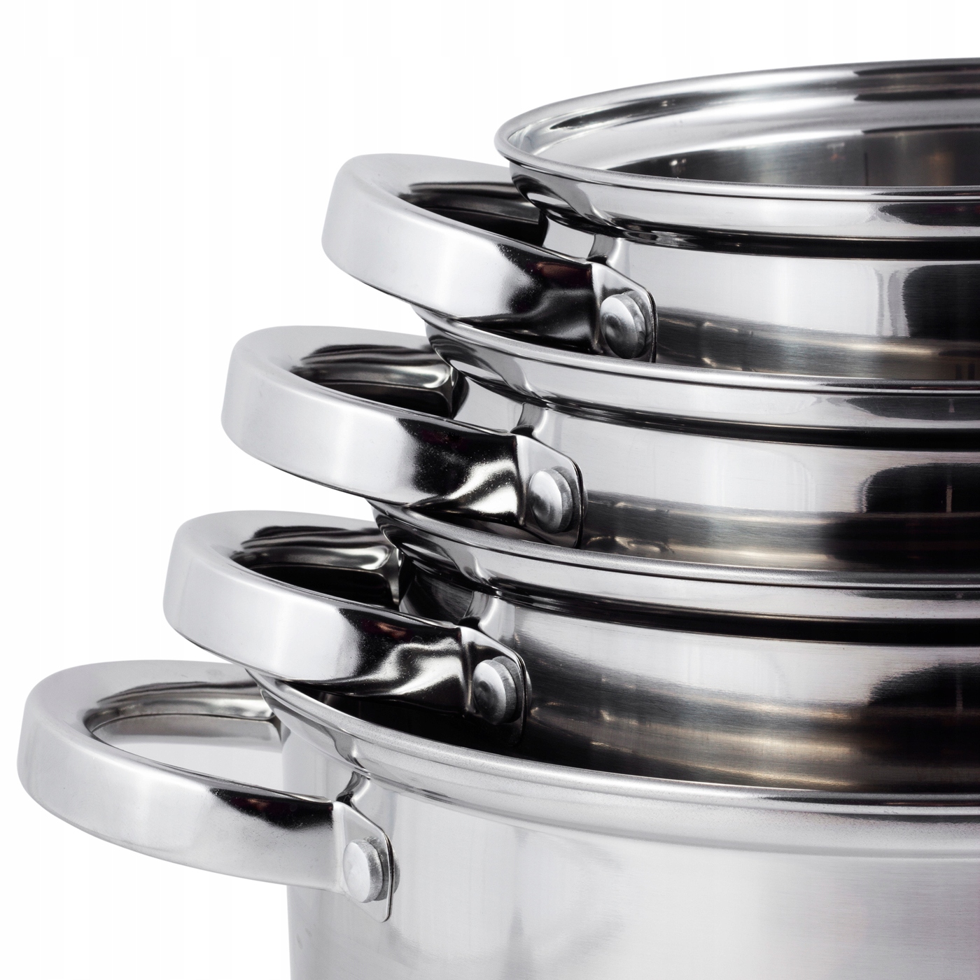 ZESTAW GARNKÓW ZE STALI POKRYWKI RONDEL 8 el. Kod producenta KM5632S