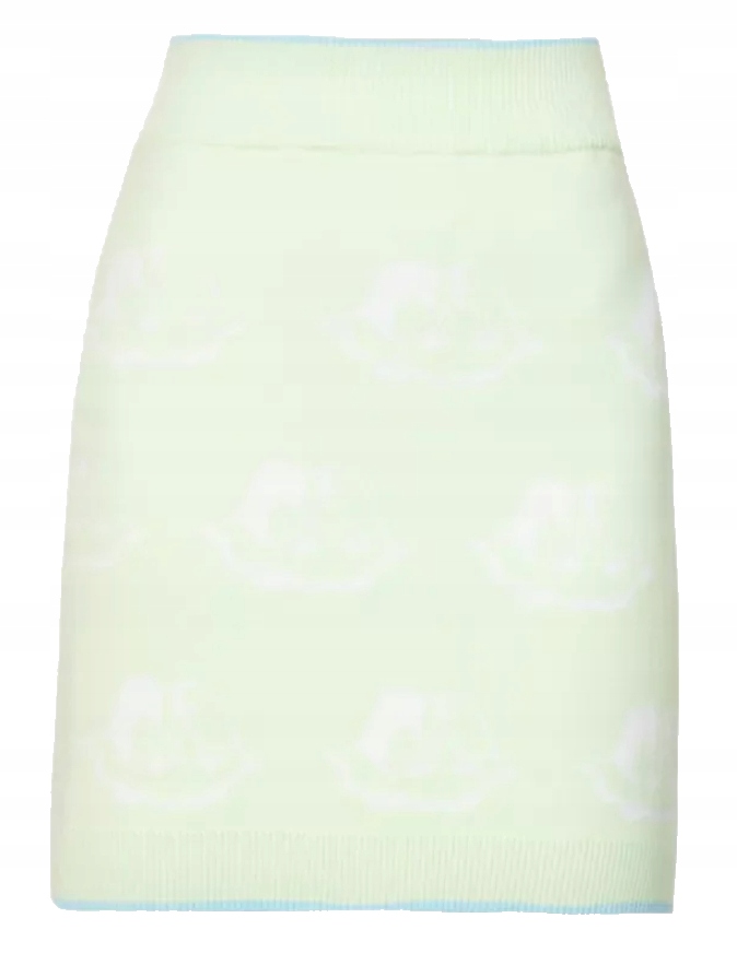 Fiorucci Intarsia Angels Knit Mini Sukně r.XL