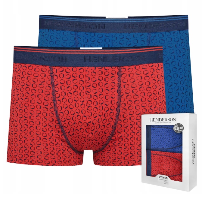 Henderson Pánské boxerky z bavlna 2 balení, velikost L