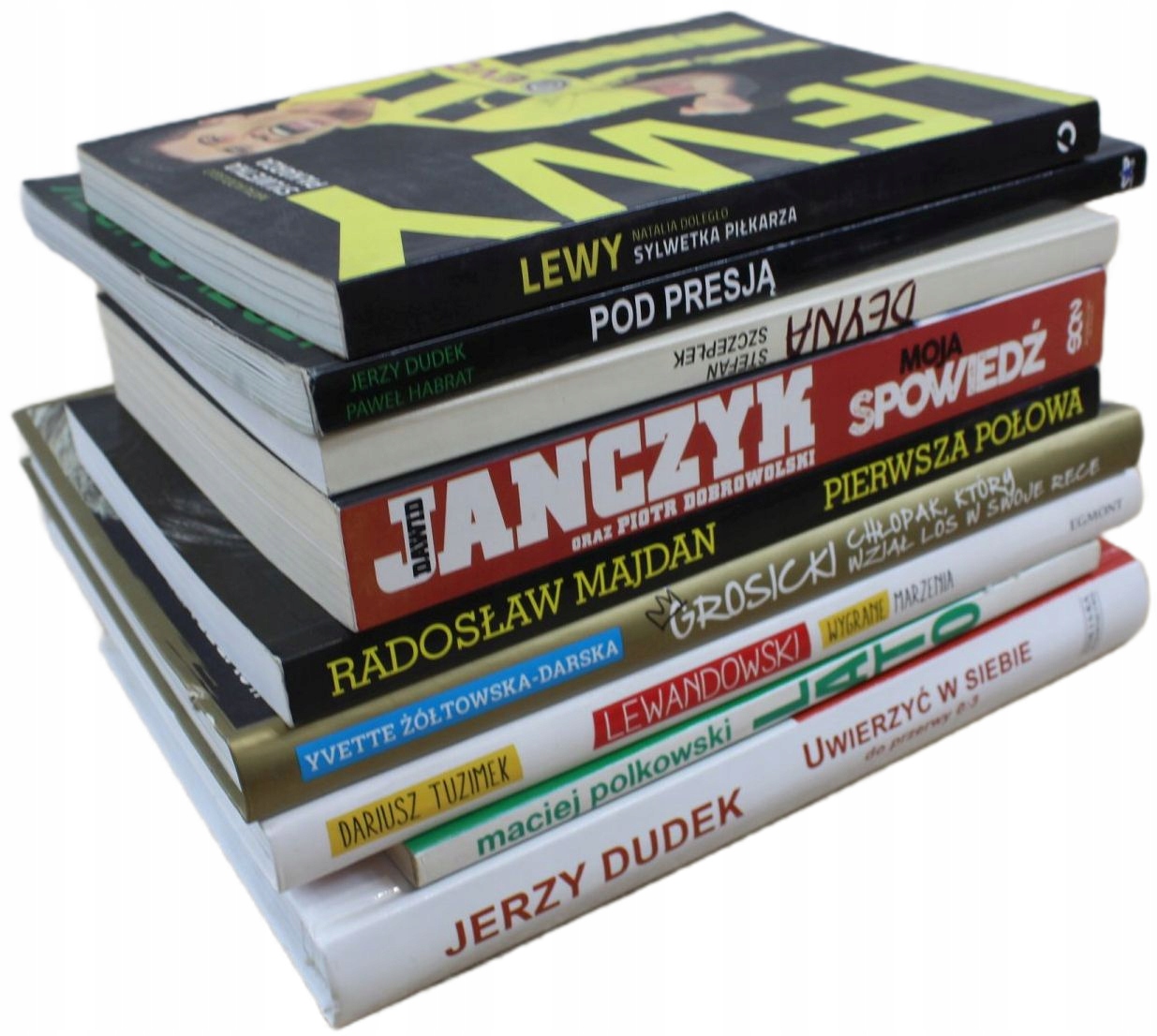 Polscy piłkarze Zestaw 9 książek