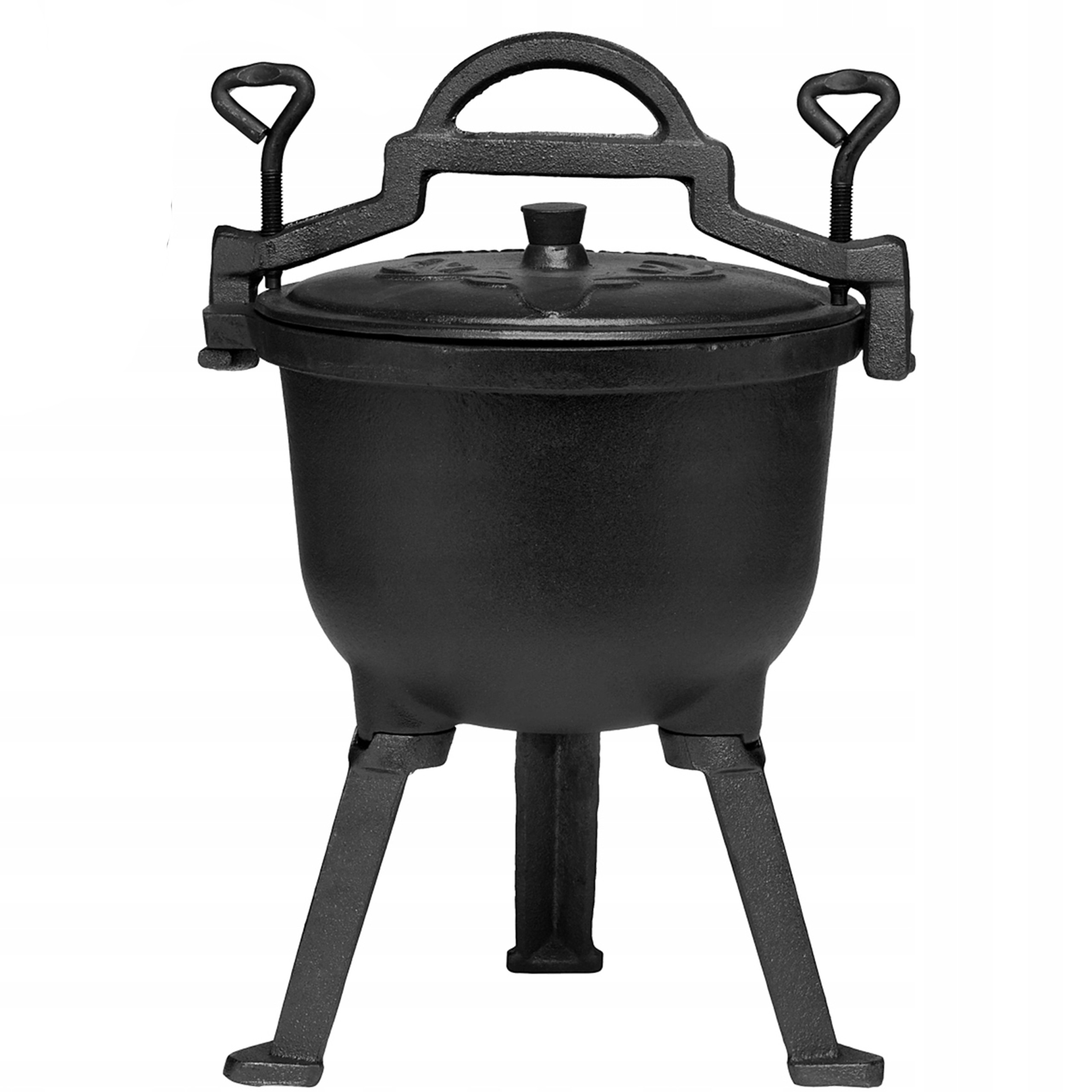 KOCIOŁEK MYŚLIWSKI ŻELIWNY 8L EMALIOWANY GARNEK