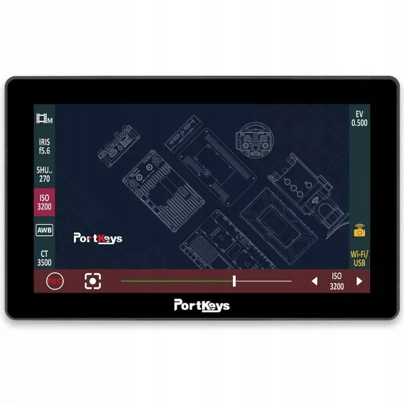 Monitor podglądowy PortKeys LH5P II 5.5" 4K Hdmi 2000 nitów