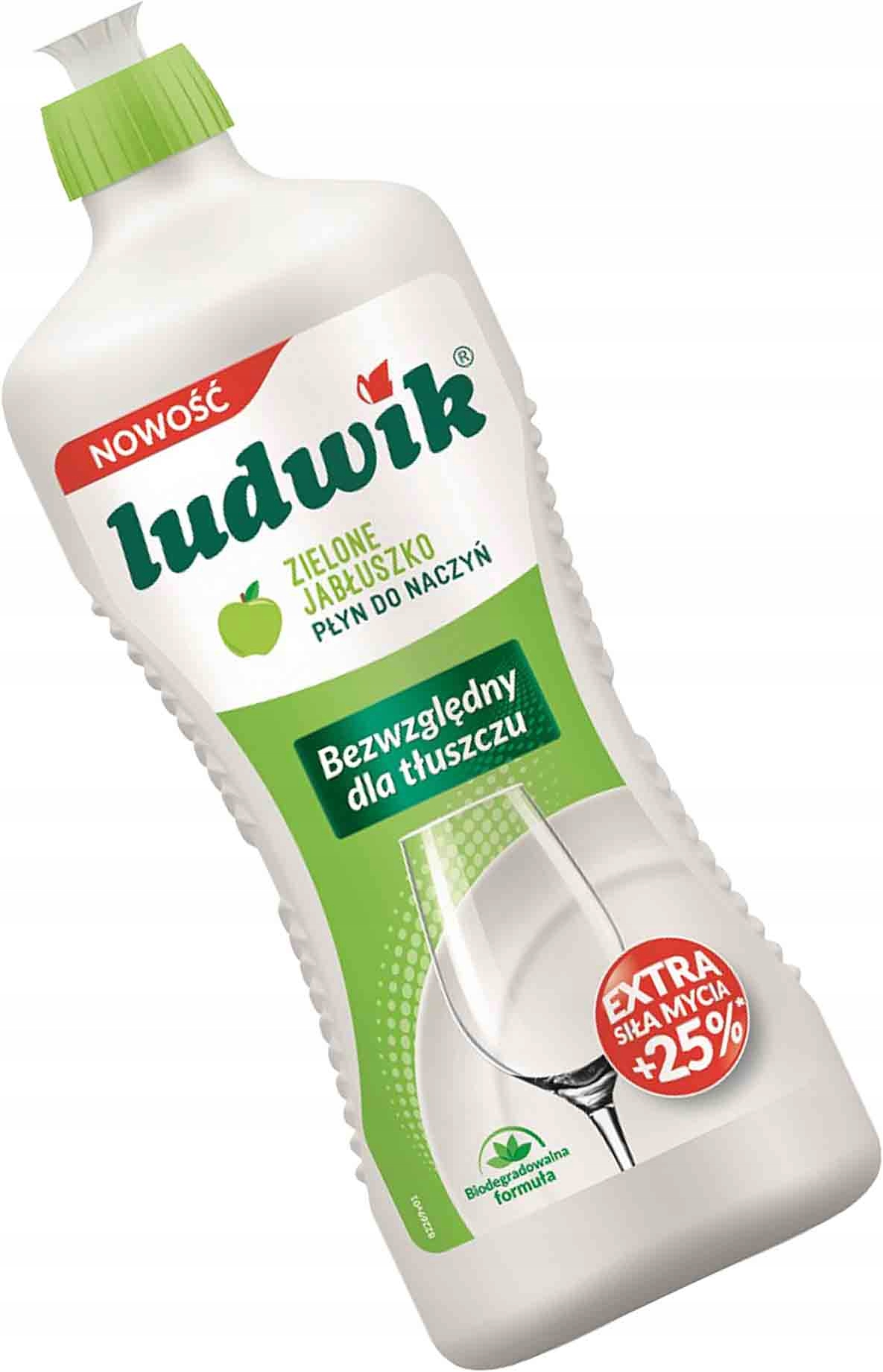 

Ludwik Płyn Do Naczyń 900 g Zielone Jabłko