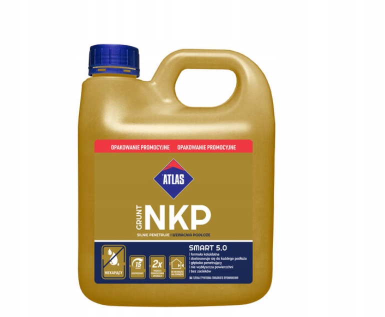 GRUNT ŻELOWY ATLAS NKP 2L OPAKOWANIE PROMOCYJNE