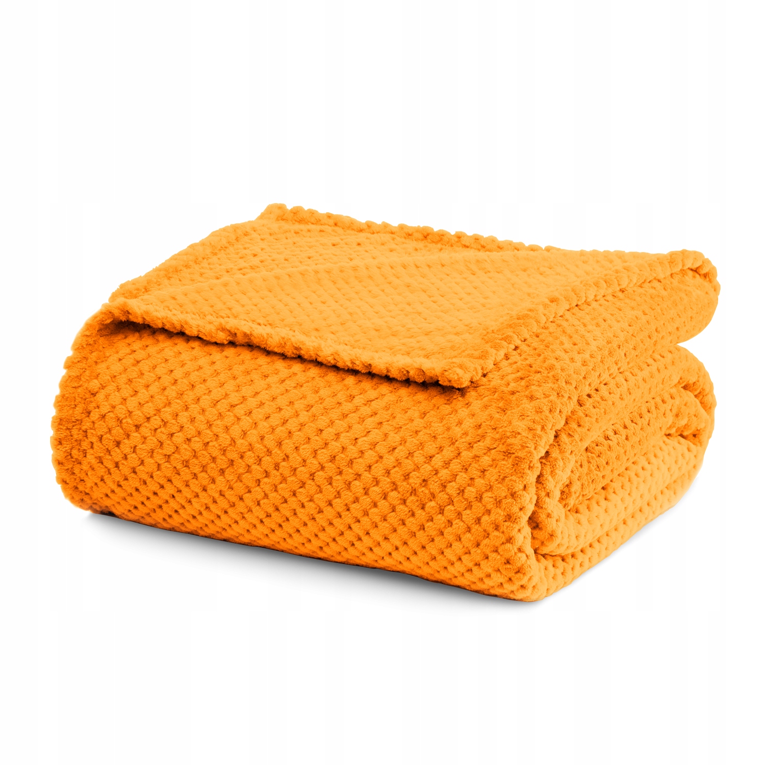 

Pled z pikowaniem wzór 220x240 cm Pomarańczowy