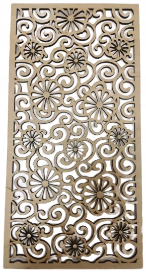 Plot S Dekorem Ozdoba Na Balkon Obdélník 130X65cm