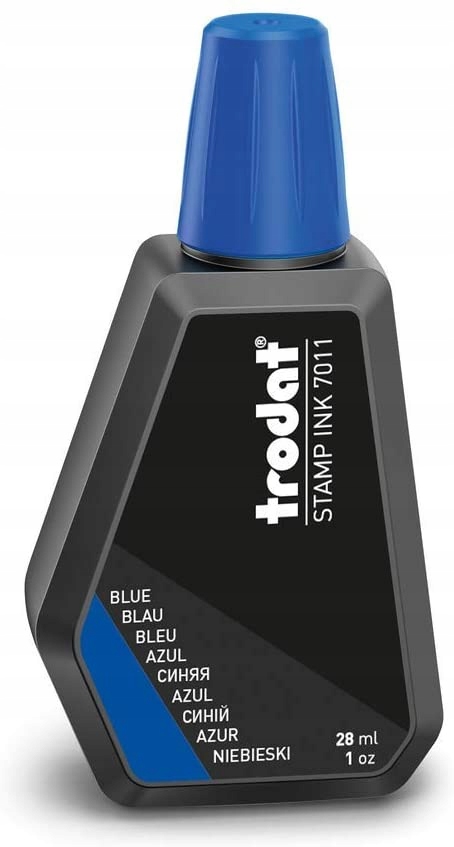 Tusz do stempli Trodat 7011 28ml. NIEBIESKI