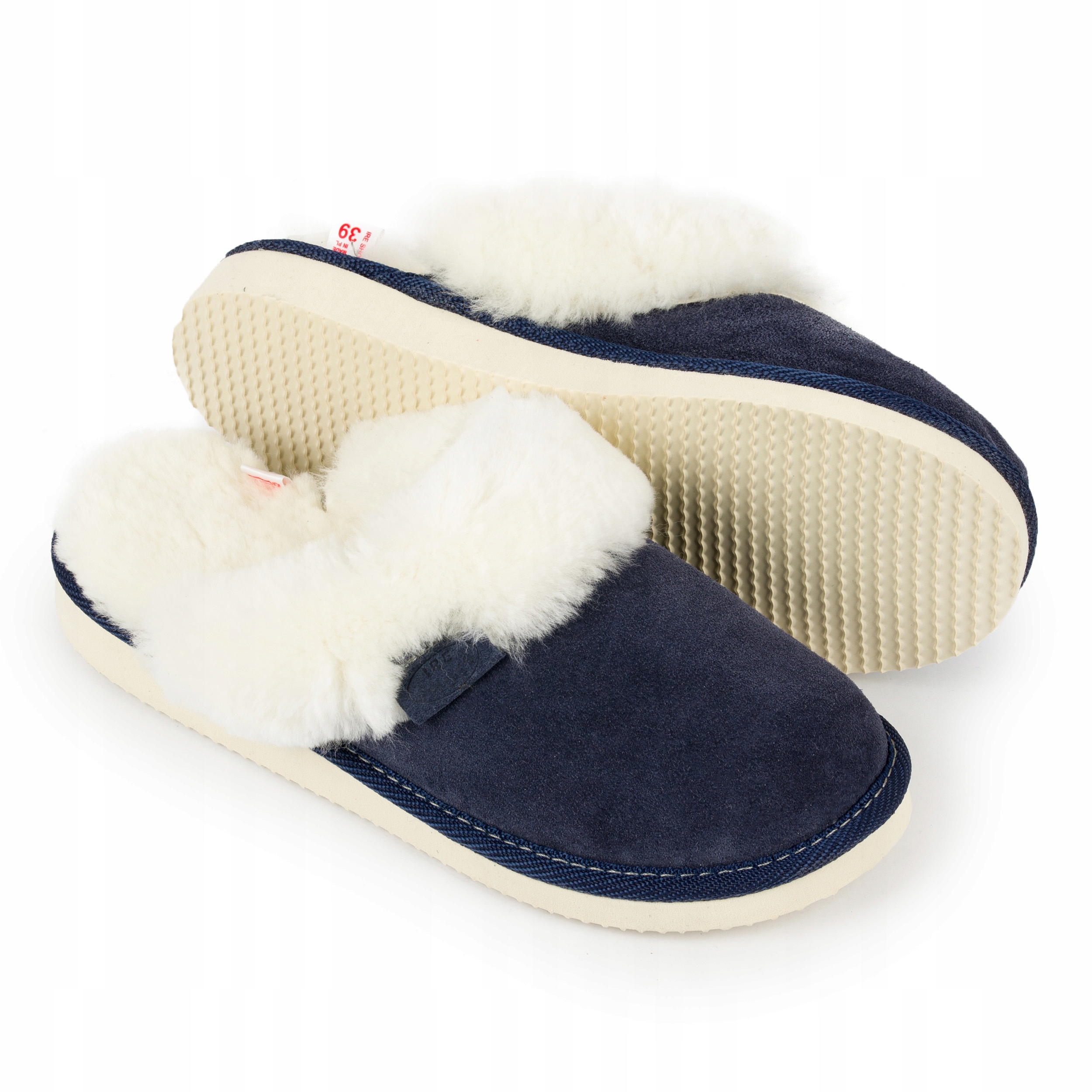 Dámské Pantofle IreShoes Premium teplé domácí Sandále s vlnou, vel. 40