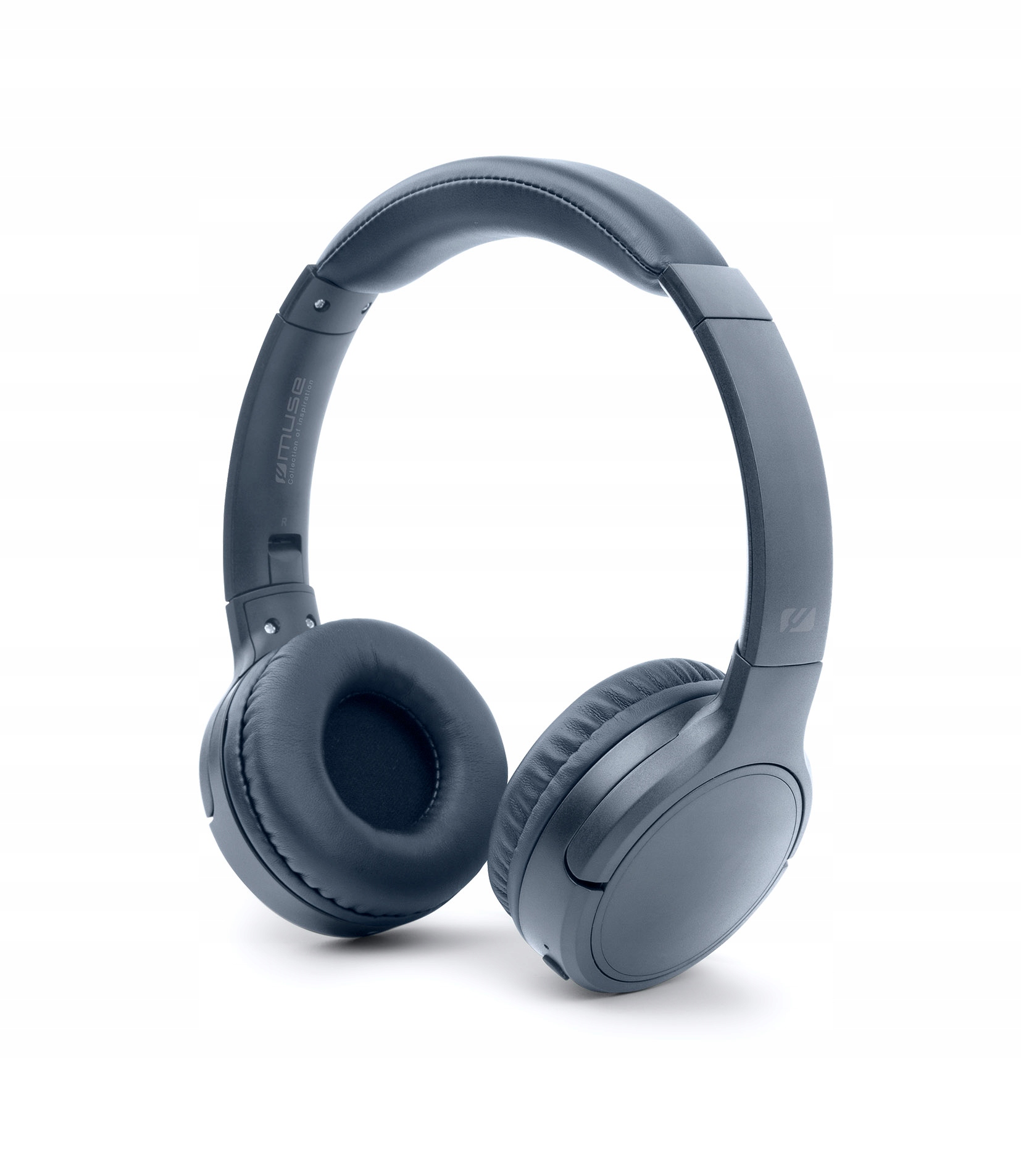 Słuchawki stereo Muse M-272 Btb z Bluetooth i mikrofonem Niebieskie