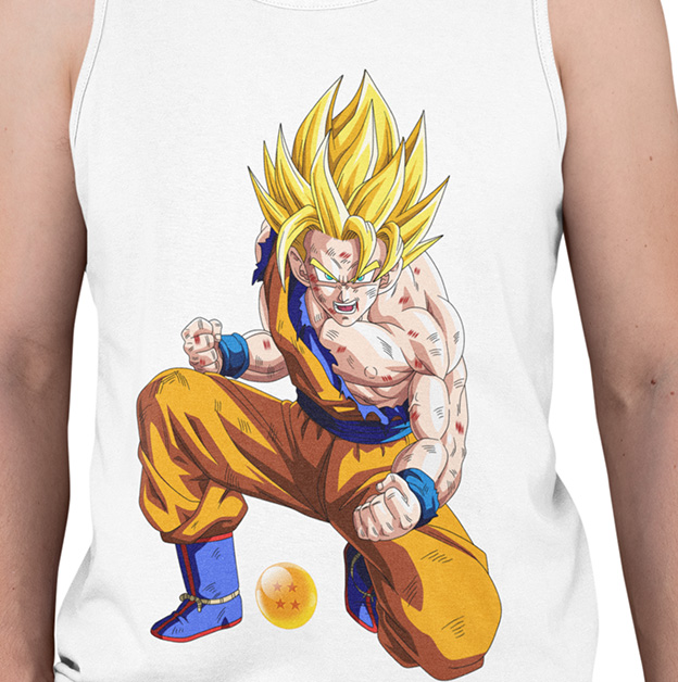 TANK TOP DRAGONBALL GOKU SSJ 2 Marka inna