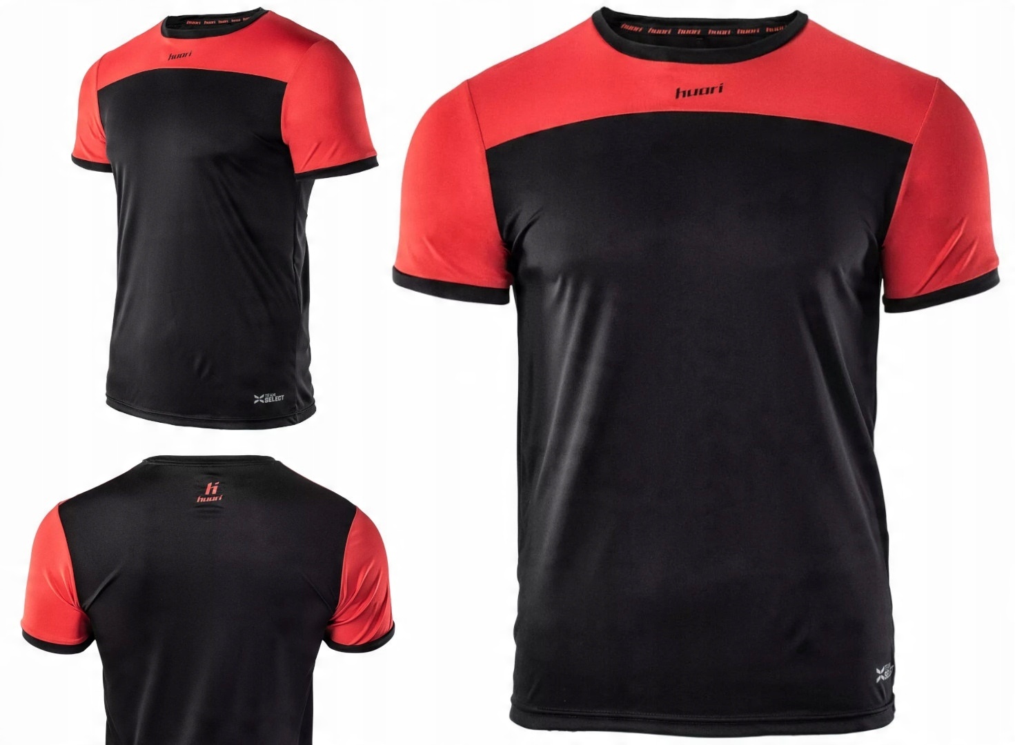 

Koszulka męska Huari czarna treningowa T-shirt M
