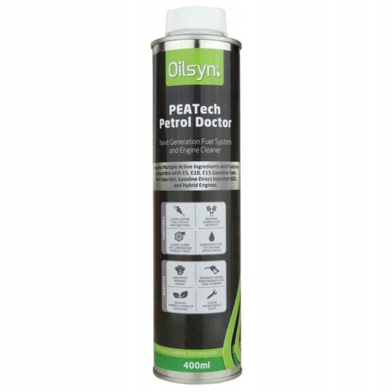 Oilsyn Pea Tech Petrol Doctor 400ml do silników benzynowych i Lpg