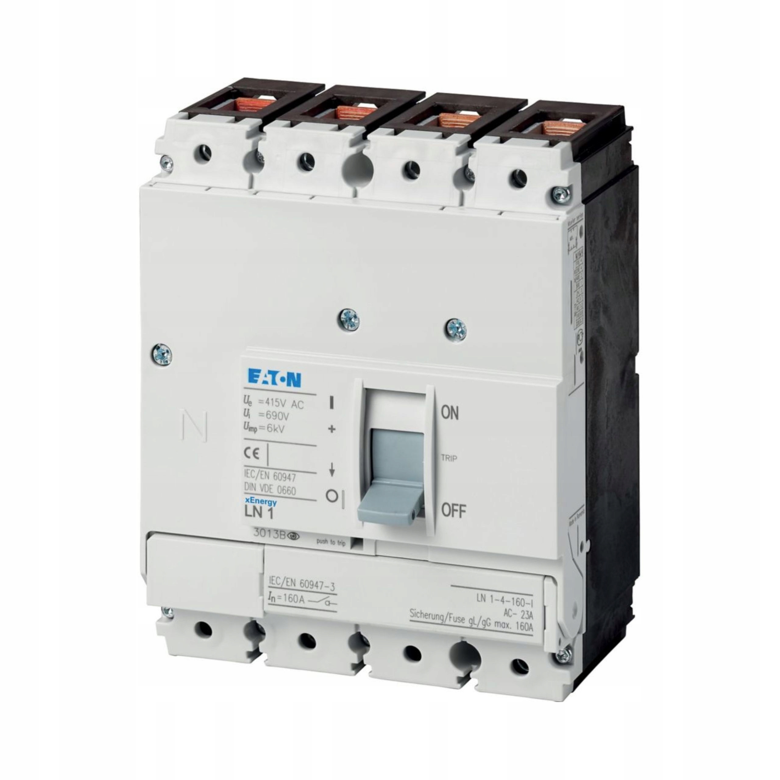 Odpojovač výkonu 4P 160 A 690 V (LN1-4-160-I) Eaton 112001