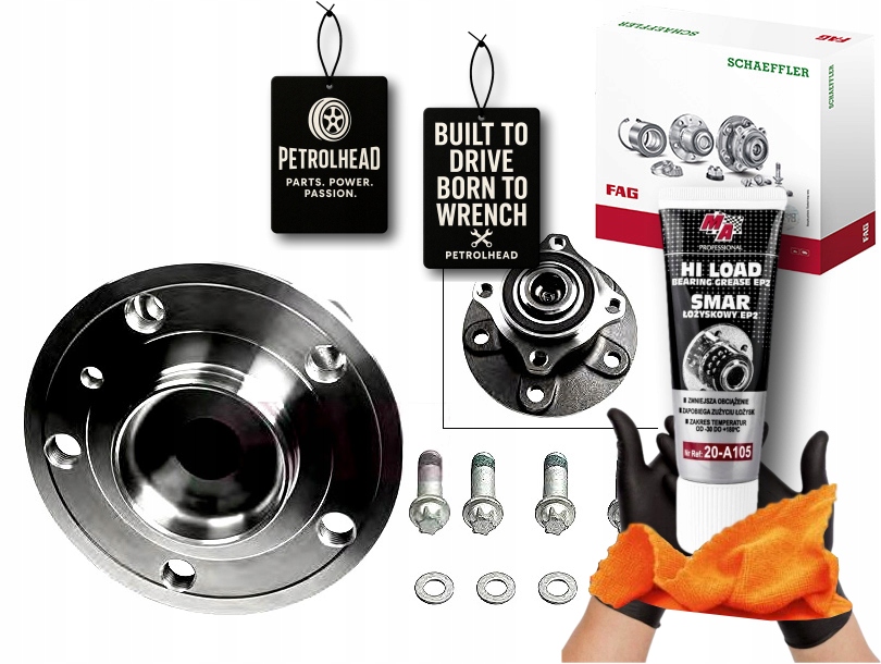 Ložisko Kola Mercedes Zadní W169 W245 Fag #Petrolhead Pro+ Kit7