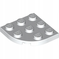 

Lego Płytka Zaokr. 3x3 Biała (30357/4550745)